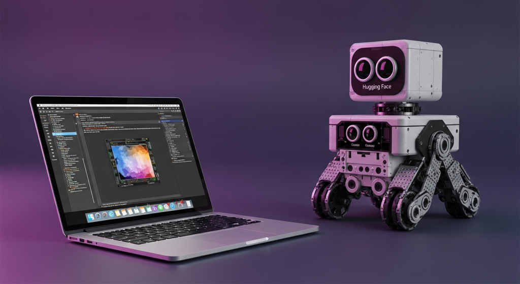 Hugging Face lanza SmolVLA: El modelo de robótica que corre en tu MacBook