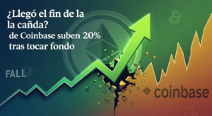 ¿Llegó el fin de la caída? Acciones de Coinbase suben 20% tras tocar fondo