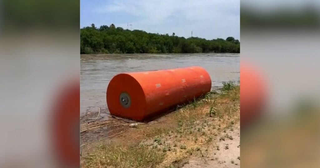 ¡Alarma en la frontera! Más de 100 boyas en el río para disuadir a migrantes en Laredo